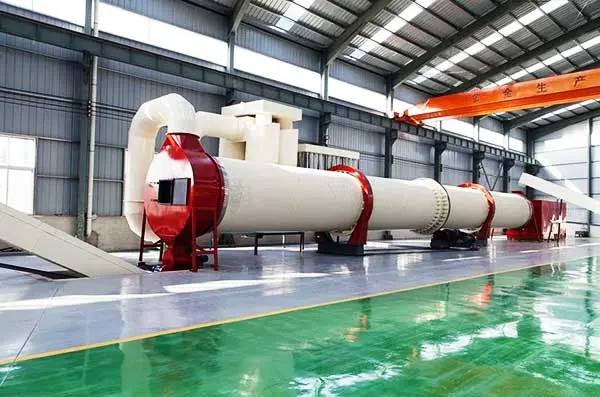 The Production Process Of Wood Sawdust Rotary Drum Dryer