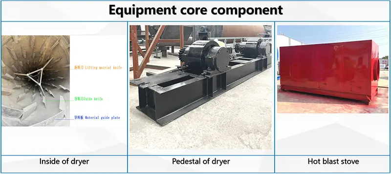 Why choose our wood sawdust rotary dryer machine