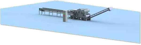 wood crusher machine