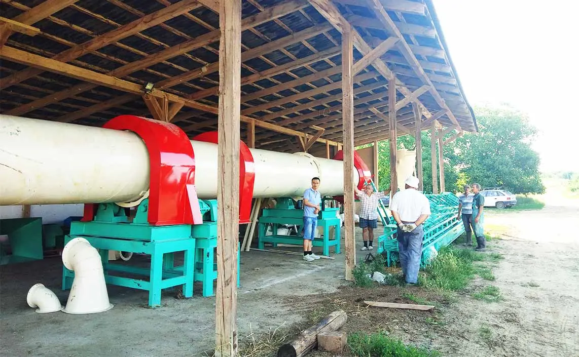 The Working Principle Of Wood Sawdust Rotary Dryer Machine