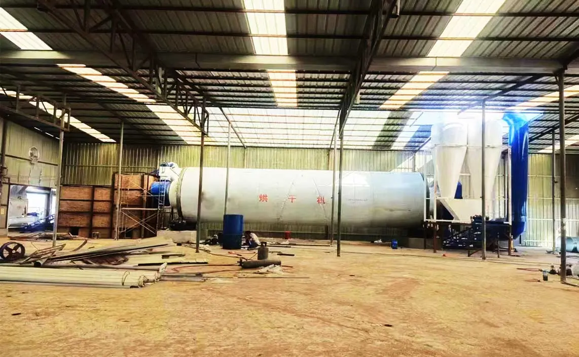 The Drying Process Of The Sand Rotary Dryer